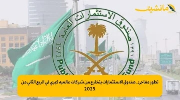 تطور مفاجئ.. صندوق الاستثمارات يتخارج من شركات عالمية كبرى في الربع الثاني من 2025